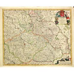 Regnum Bohemia, eique Annexae provinciae uit Ducatus Silesia, Marchionatus Moravia et Lusatia.