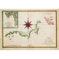 Old map image download for Carte de la Terre Van-Diemen,. . .