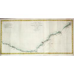 Kaart van Nieuw Zuid Wales of de Oostlijke Kust van Nieuw Holland ontdekt?.J. Cook? 1770