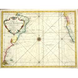 Carte de l' Ocean Meridional, 1746.