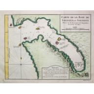 Old, Antique map image download for Carte de la Baye de Saldana ou Saldane.