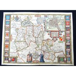 Oxfordshire, describes with ye cities and the Armes of the colledges of ye famous university ao.1605