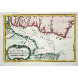 Carte de la Riviere de la Plata.