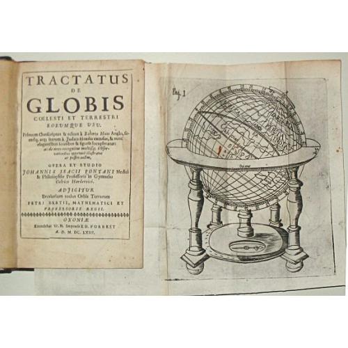 Old map image download for Tractatus de Globis coelesti et terrestri eorumque usu. Primum conscriptus a Roberto Hues Anglo atque iterum a Iudoce Hondio excusus?opera et studio J.I.Pontani?Adjicitur Brevarium totius orbis Terrarum Petri Bertii.