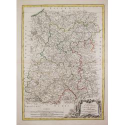 [Lot of 15 maps/plans of northern France.] Gouvernement d' Orleans et la Generalite divisee en ses Elections.