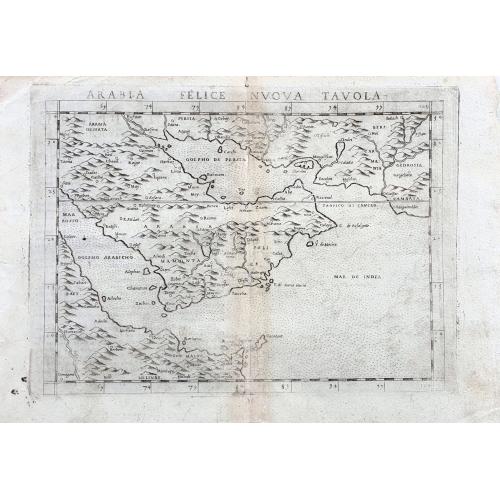Arabia Felice Nuova Tavola