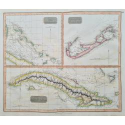 Charte of the Bahama Islands / The Bermuds or Summer Islands / Island of Cuba