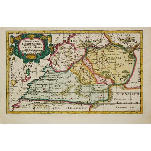 Rare, antique map of  [Lot of 12 maps / views of the South Atlantic islands and St. Helena.]