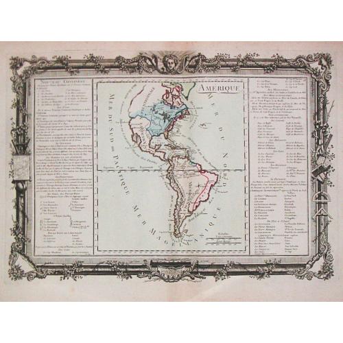 Old map image download for [The Americas] AMERIQUE