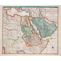 [Lot of 7 maps of the lands bordering the Red Sea]