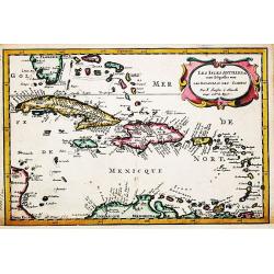 Les isles Antilles.