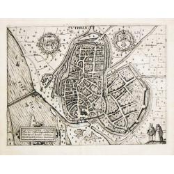 [Lot of 10 maps/plans] Hollandia Comitatus.