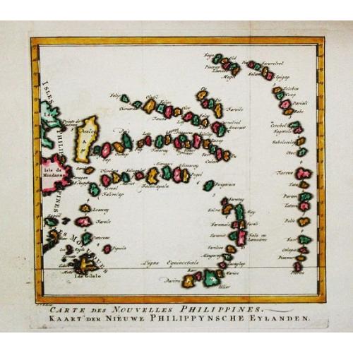 Old map image download for Carte des Nouvelles Philipines.