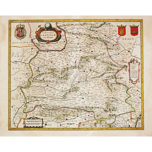 Old map image download for [ A lot of  3 maps of Spain. ]