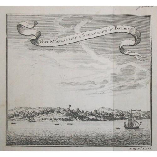 Old map image download for [Lot of 13 maps / views of West Africa]. Tractus Littorales Guinea a promontorio Verde.