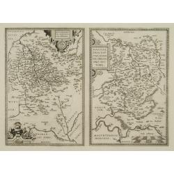 Hennebergensis ditionis vera delineatio. / Hassiae descriptio..