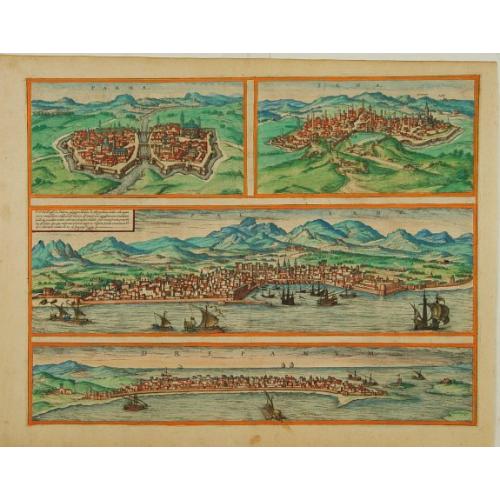 Old map image download for Parma.../ Sena.../ Palermo.../ Drepanum?