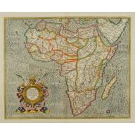 Old map image download for Africa ex magna orbis terre descriptione Gerardi Mercator..