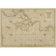 Old map image download for Carte générale des costes de l'Europe sur l'Ocean comprises depuis Dronthem en Norvege jusques au Detroit de Gibraltar.