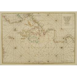 Carte générale des costes de l'Europe sur l'Ocean comprises depuis Dronthem en Norvege jusques au Detroit de Gibraltar.
