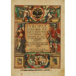 Title page : Europae totius orbis terrarum partis praestantissimae ..