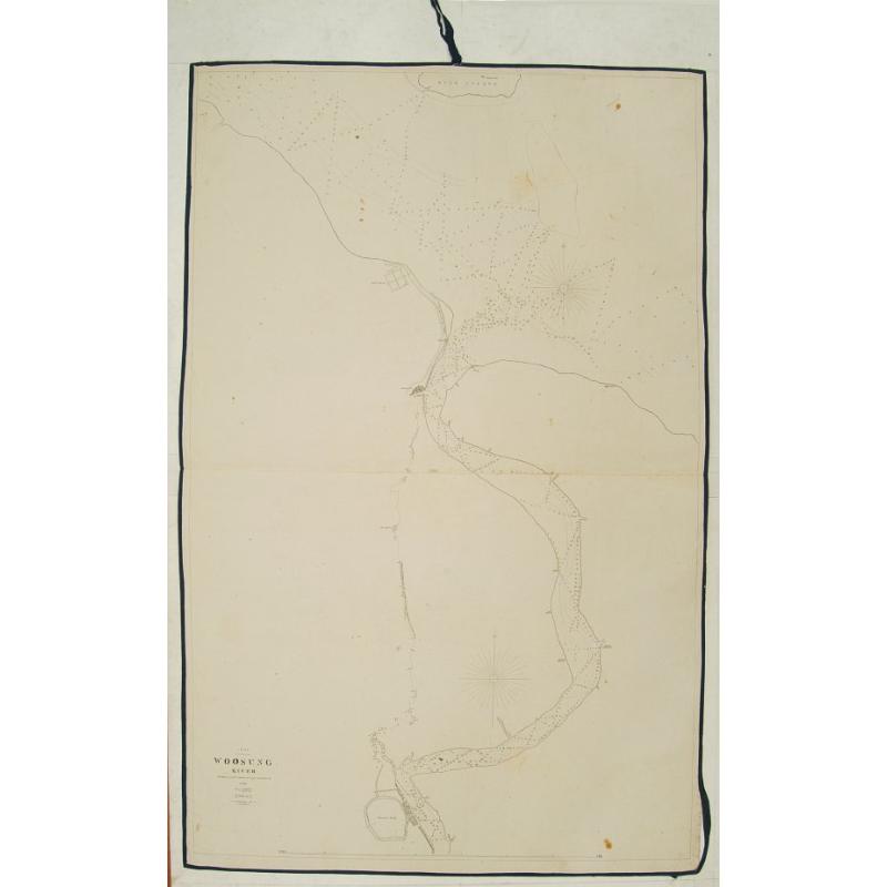China WOOSUNG RIVER surveyed by Capt. H.Kellett C.B. & R.Collinson C.B.