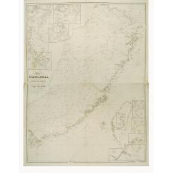 Chart to the coast of China from the Canton River to the Yang Tze Keang, prepared by John Walker, geographer to the Honble. East India Company.