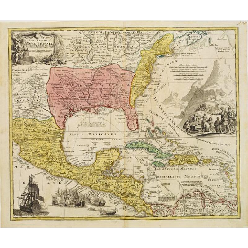 Regni Mexicani seu Novae Hispaniae, Floridae, Novae ..