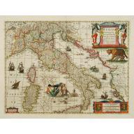 Old map image download for Italia Nuovamente piu perfetta che mai per inanzi posta in luce..