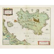 Old, Antique map image download for Ischia, quae olim Aenaria.