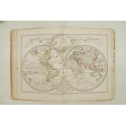 Atlas Géographique des quatre parties du monde par Guillaume de L'Isle et Phil. Buache.