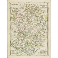 Old, Antique map image download for La Bourgogne Divisée par Baillages.