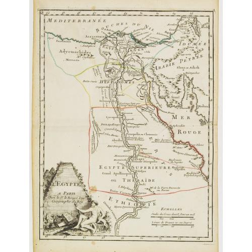 Old map image download for L'Egypte.