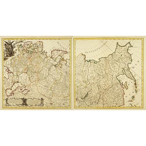 Old map image download for Carte Generale de l'Empire de Russie. (2 maps)