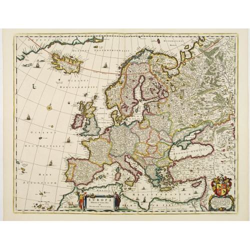Old map image download for Europa Delineata et Recens Edita.