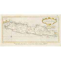 Nouvelle carte de l'Isle de Java.