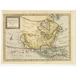 A new map of North America according to the newest observations..