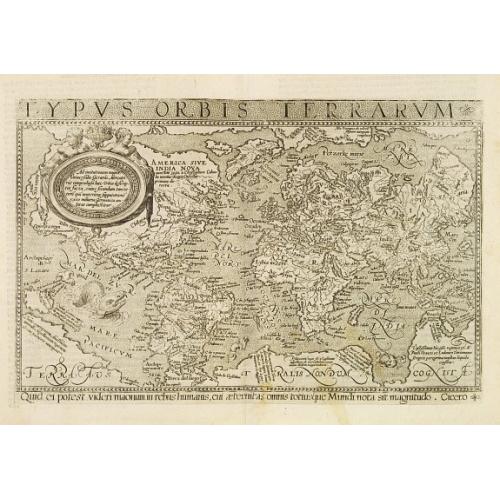 Old map image download for Typus orbis terrarum.