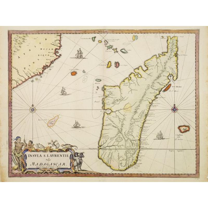 Insula S.Laurentii. Vulgo Madagascar.