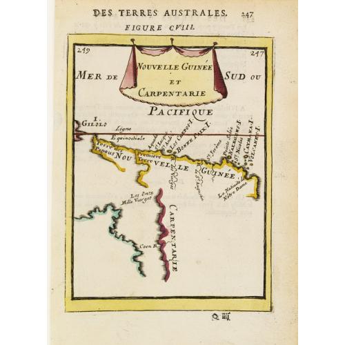 Old map image download for Nouvelle Guinée et Carpentarie.