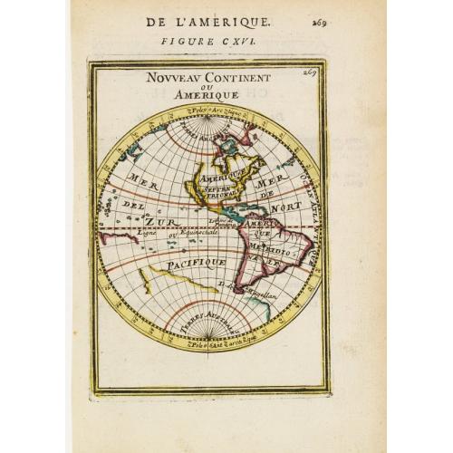 Old map image download for Nouveau Continent ou Amerique.