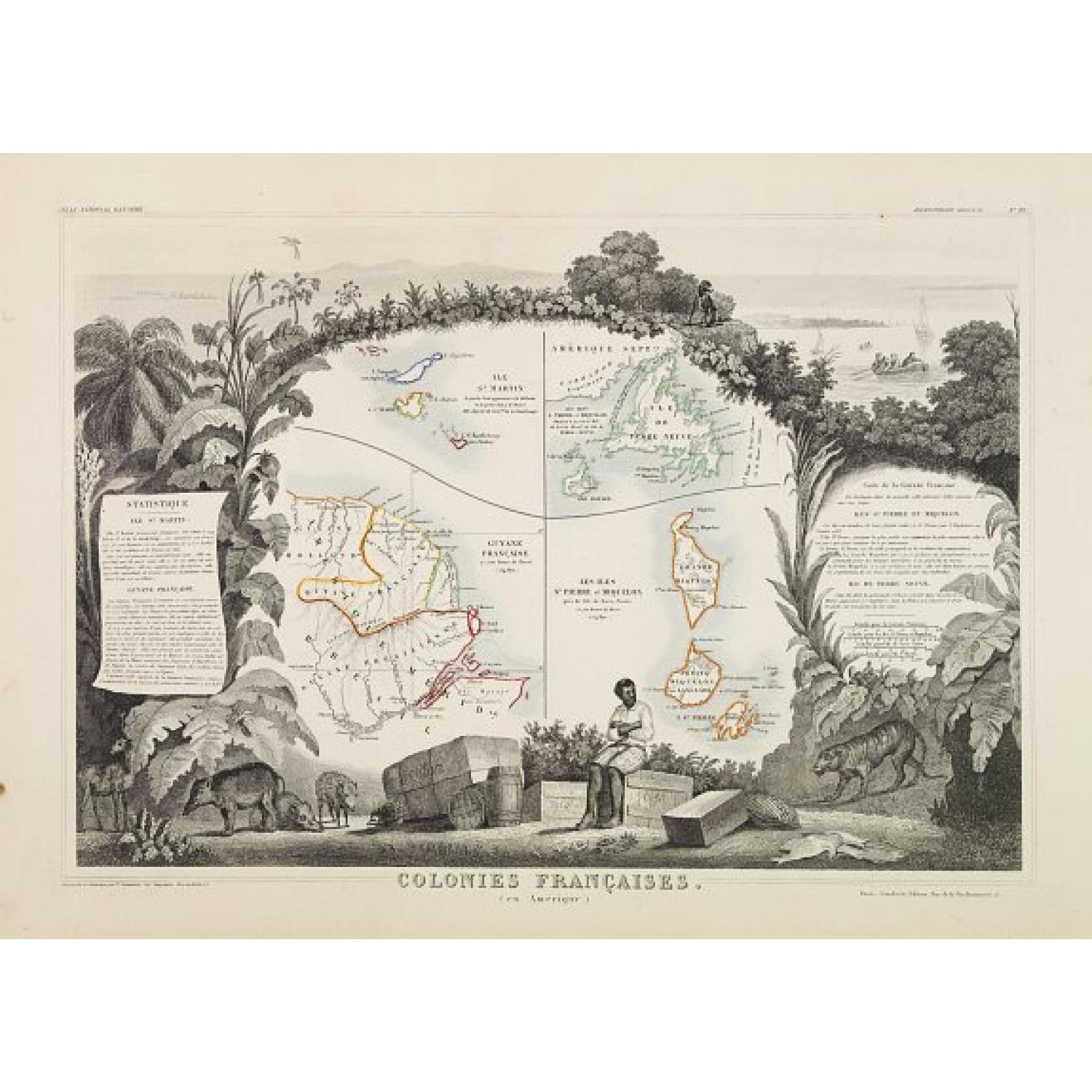 Colonies Françaises (en Amérique.)