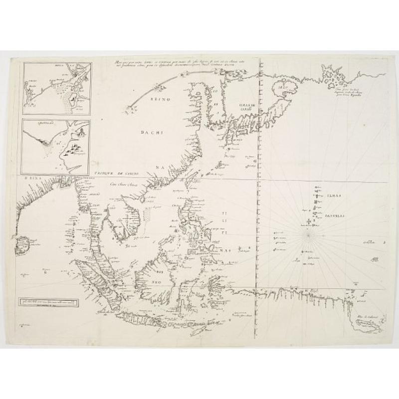 Map covering the area from India till Australia.