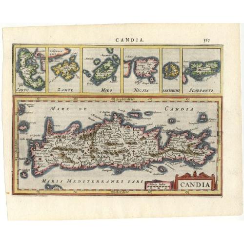 Old map image download for Candia