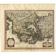 Old, Antique map image download for Graecia, Sophiani.