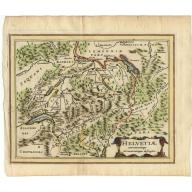 Old, Antique map image download for Helvetiae conterminarumque terrarum antiqua descriptio.