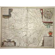 Old map image download for Totius Lemovici et Consinium provinciaru..