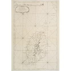 Carte de l'Isle de la Grenade..