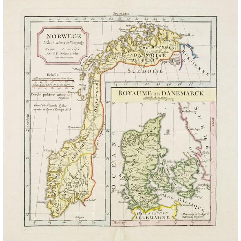 Norwege.. Royaume de Danemarck.