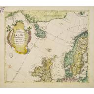 Old, Antique map image download for Tabula Geographica Europae..